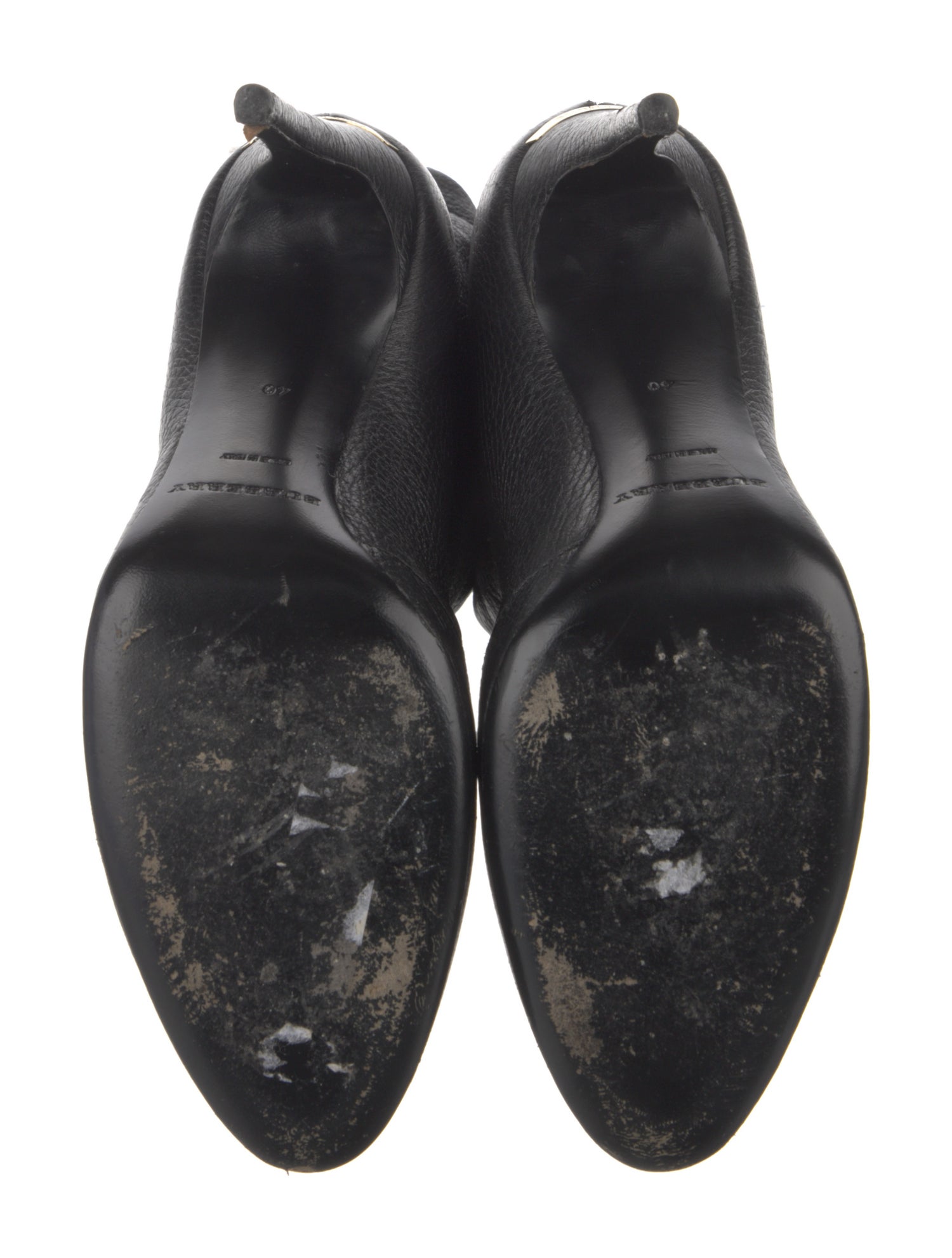Burberry Leather Boots